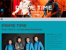 Tablet Screenshot of primetime-musik.de